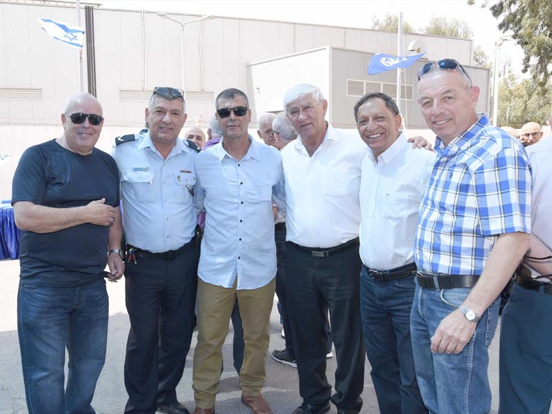 טקס הענקת דרגות למצטיינים במשטרת ישראל מחוז דרום 2016